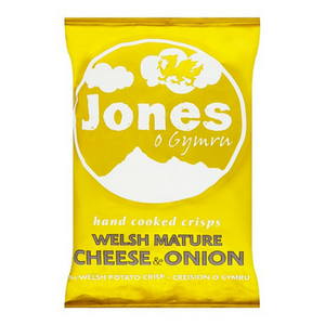 Jones o Gymru Welsh Mature Cheese & Onion 40g