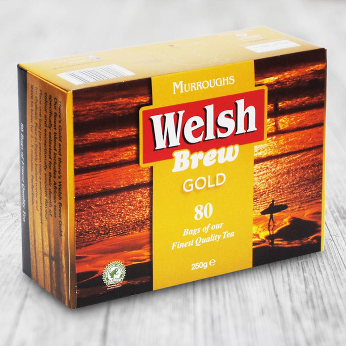 Welsh Brew Gold 80 Tea Bags