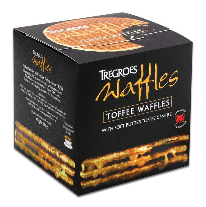 Tregroes Butter Toffee Waffles (8/pack)